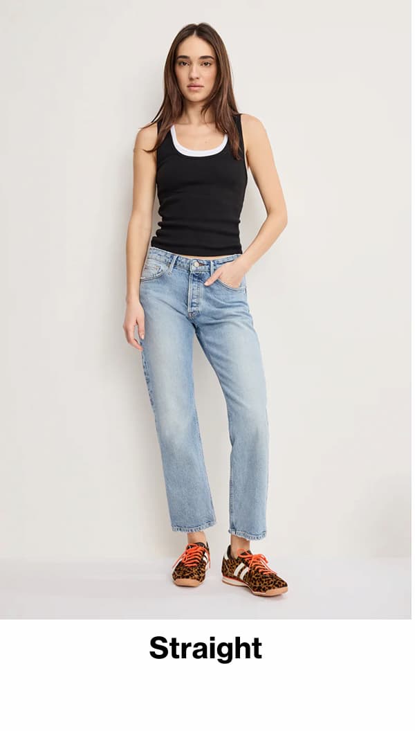 SHOP STRAIGHT JEANS