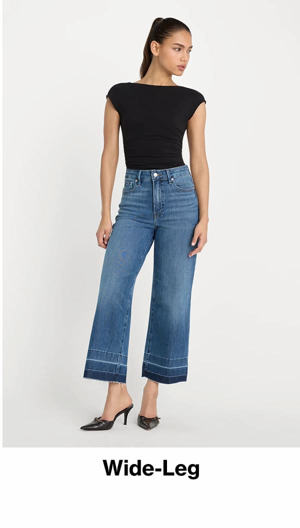 SHOP WIDE LEG JEANS
