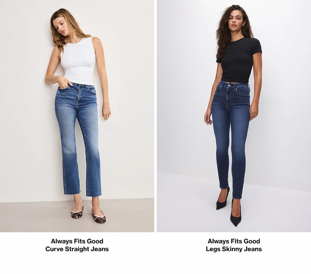 SHOP NOW ALWAYS FITS DENIM