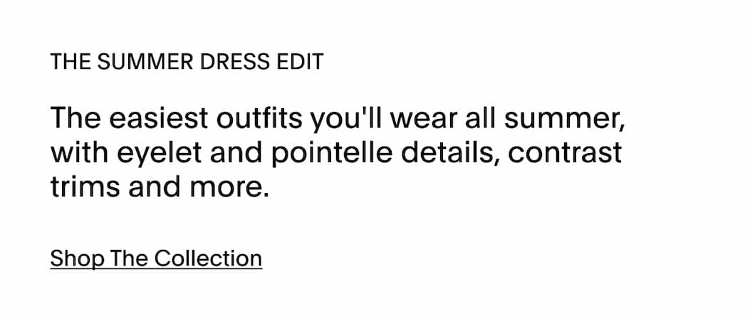 SHOP NOW - THE SUMMER DRESS EDIT
