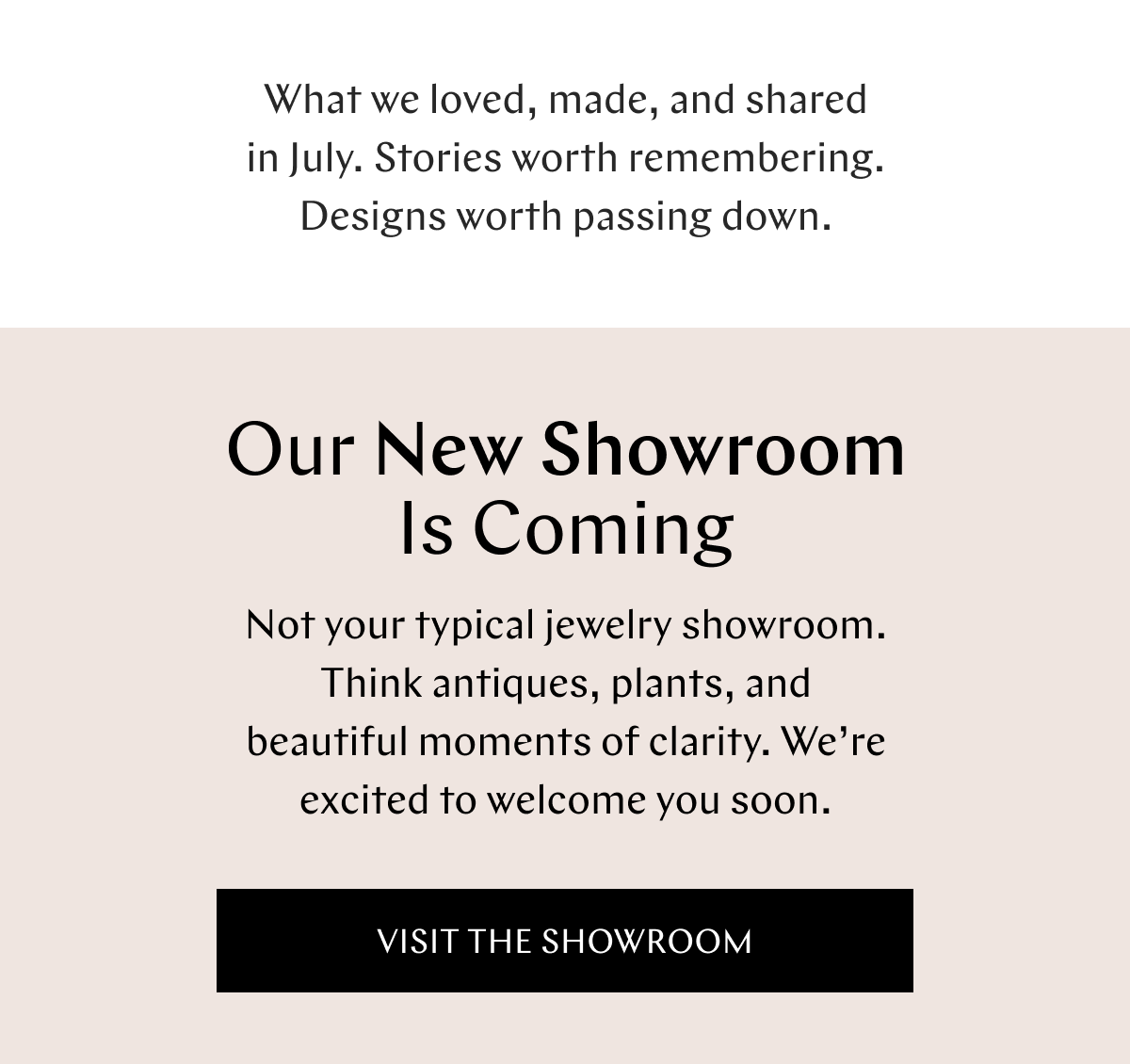 Our New Showroom Is Coming