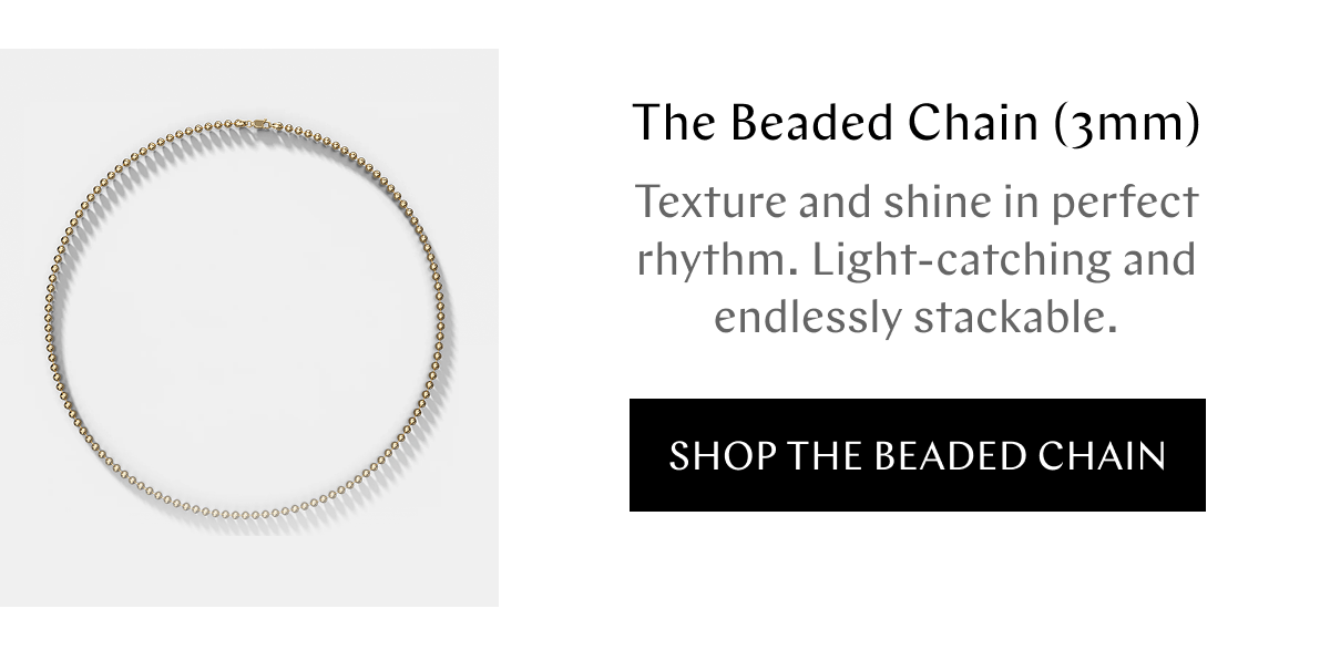Beaded Chain (3mm)