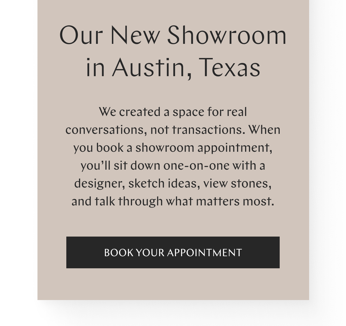 GOODSTONE - Our New Showroom Is Here