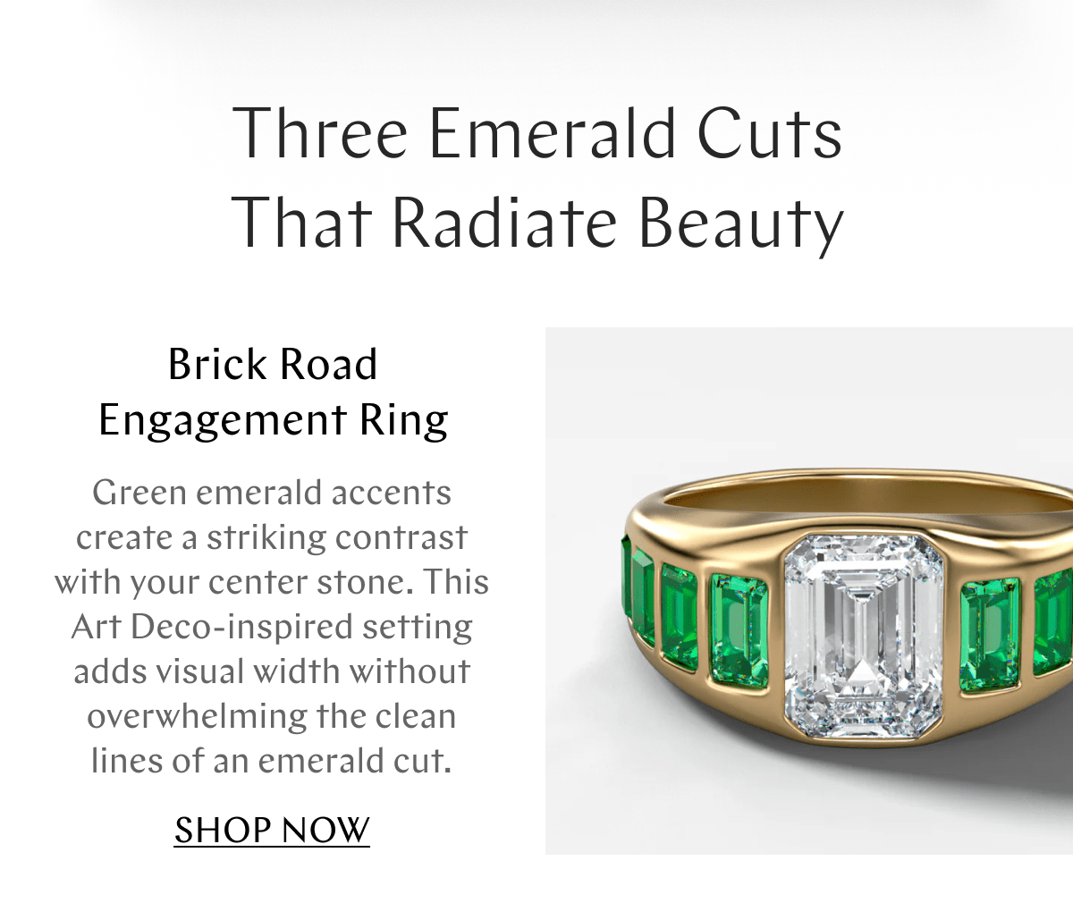 GOODSTONE - Brick Road Engagement Ring