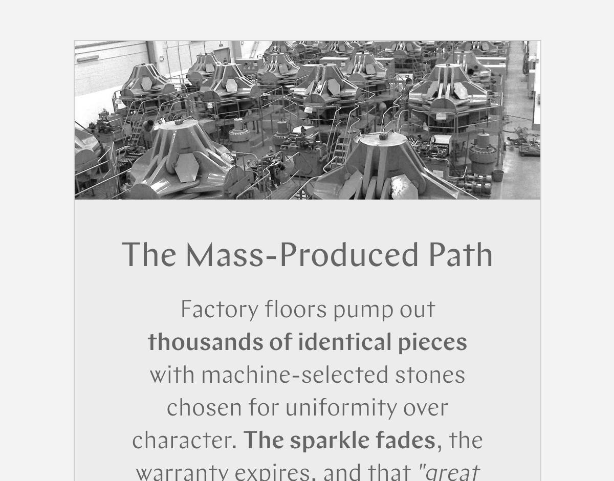GOODSTONE - Hand-Forged vs Mass Produced