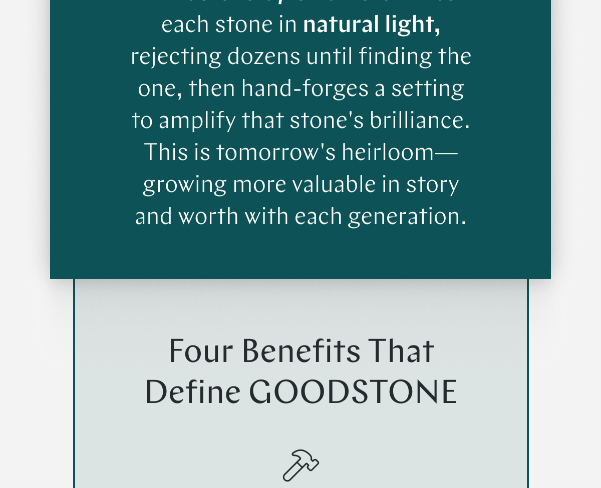 GOODSTONE - Hand-Forged vs Mass Produced