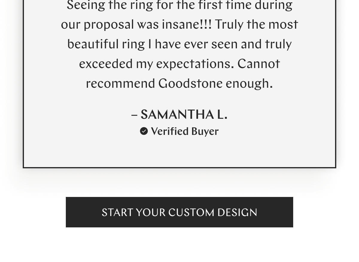 GOODSTONE - Start Your Custom Ring