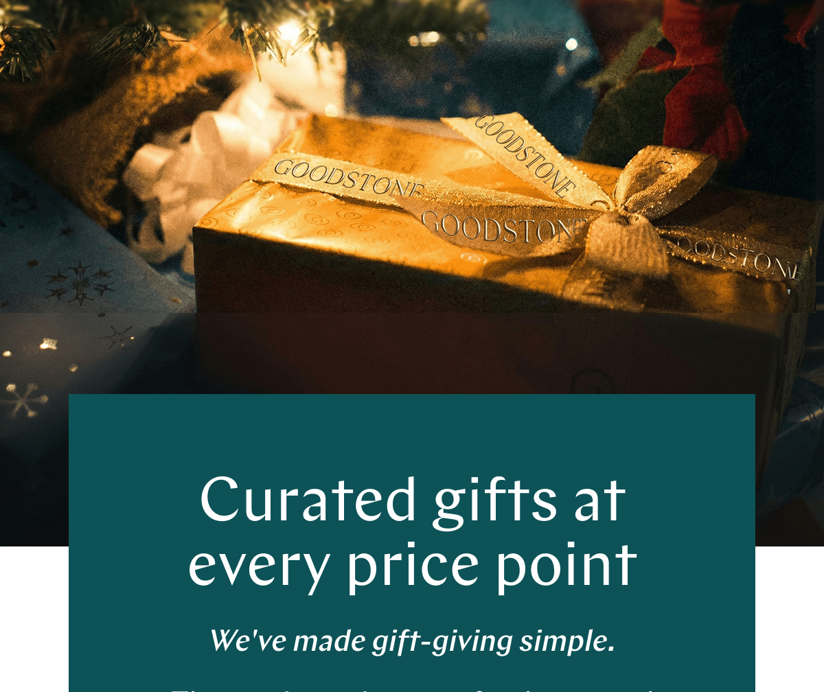 GOODSTONE - Holiday Gift Guide
