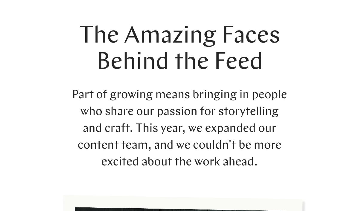 GOODSTONE - The Faces Behind The Feed