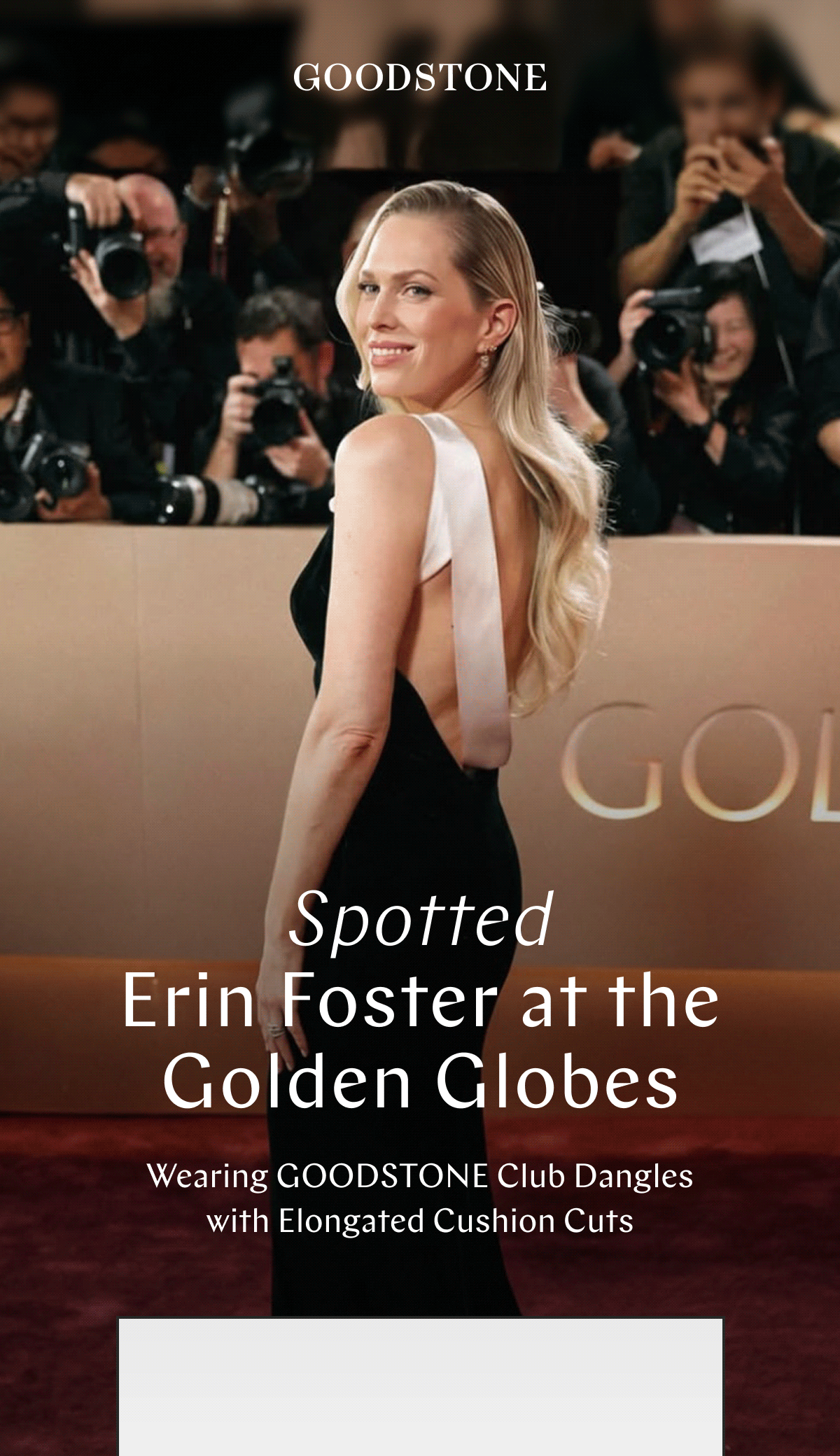 GOODSTONE - Erin Foster At The Golden Globes