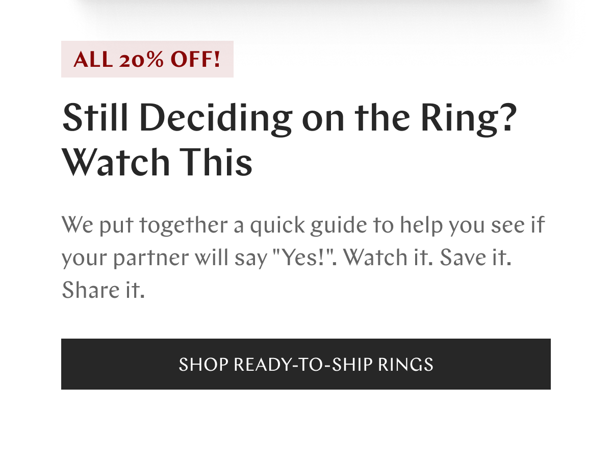 GOODSTONE - Ready-To-Ship Rings