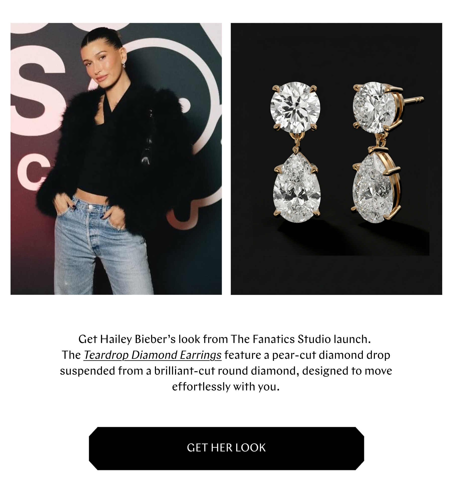 Shop The Teardrop Diamond Earrings