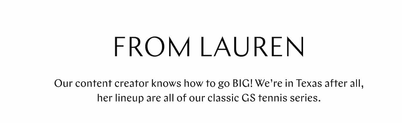 From Lauren
