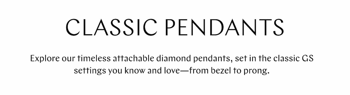 Classic Pendants