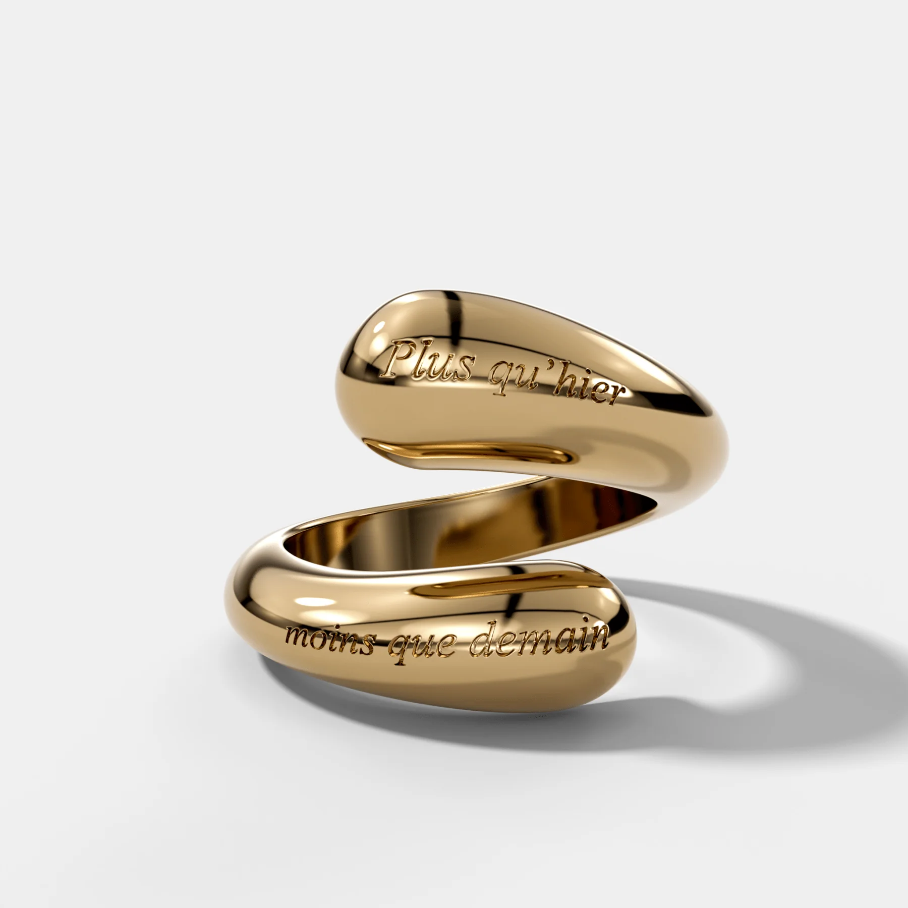 Image of Engravable Wrap Ring