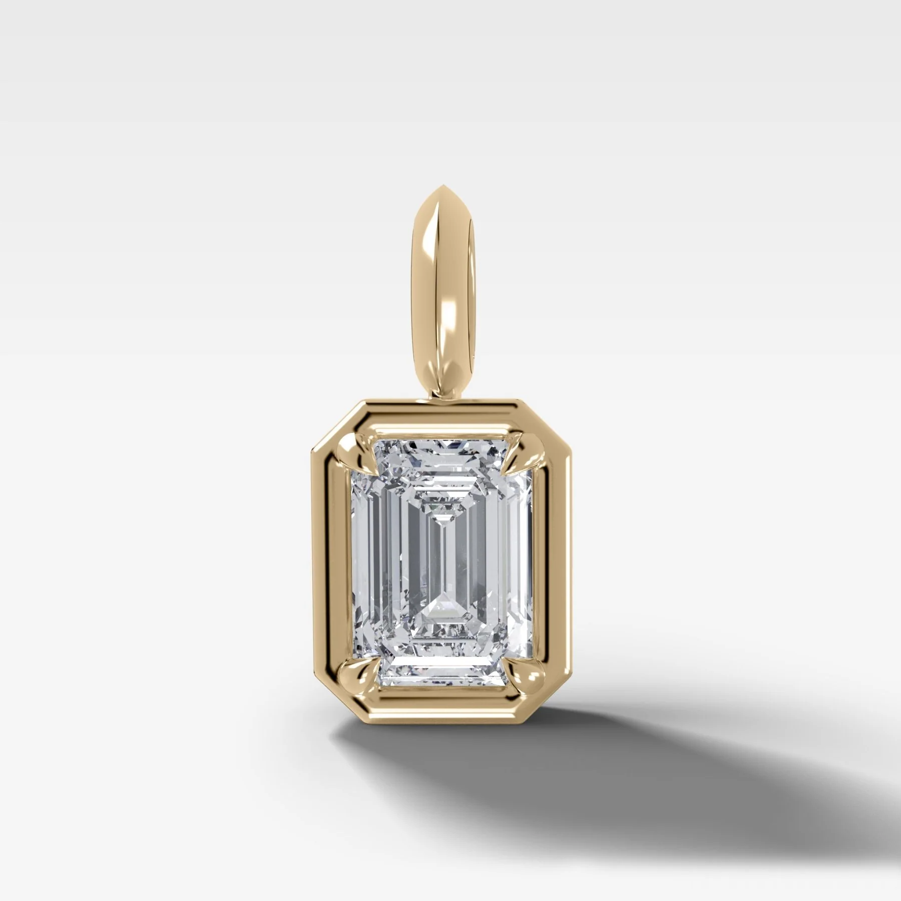 Image of Club Emerald Attachable Diamond Pendant