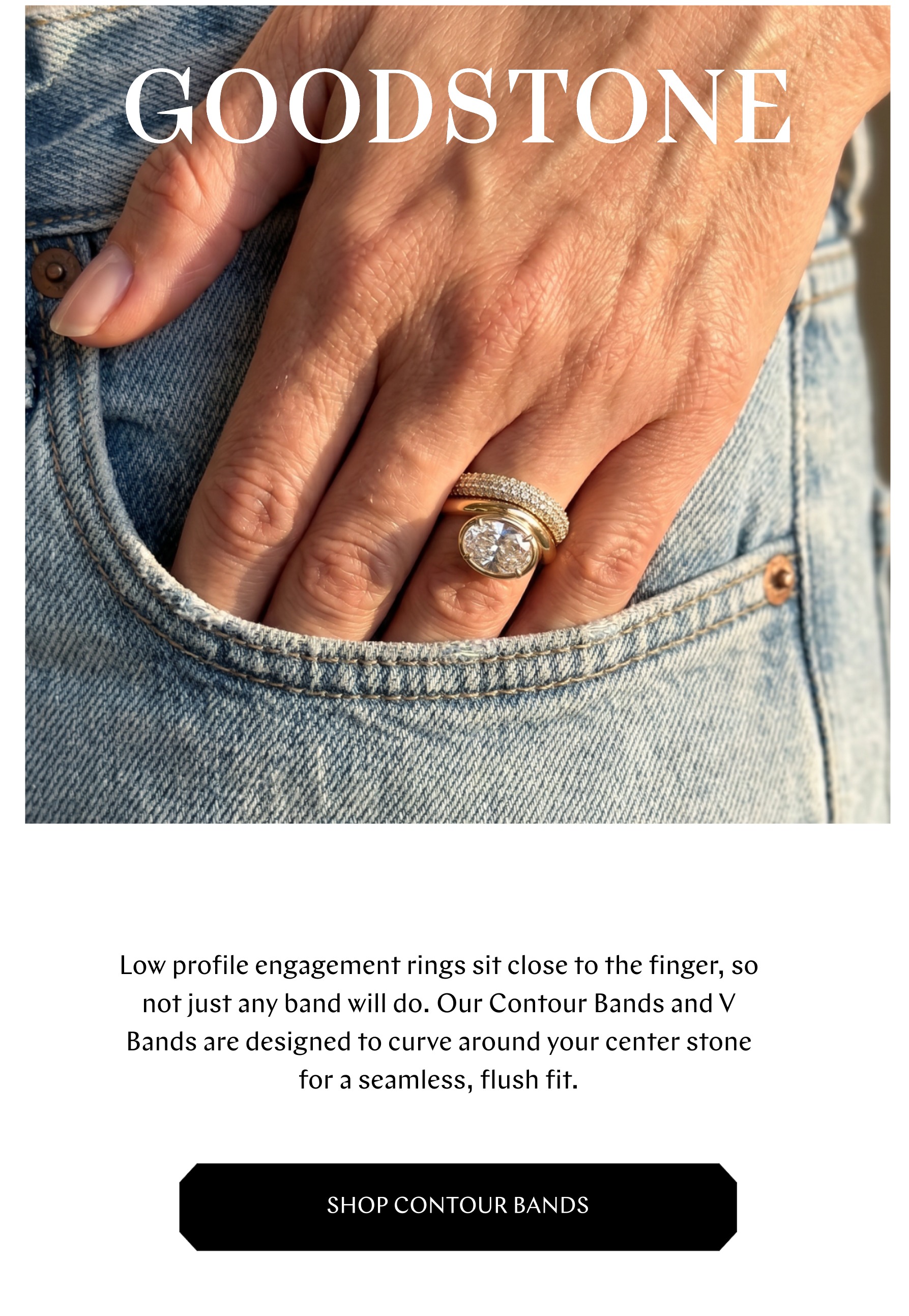 Low Profile Wedding Bands