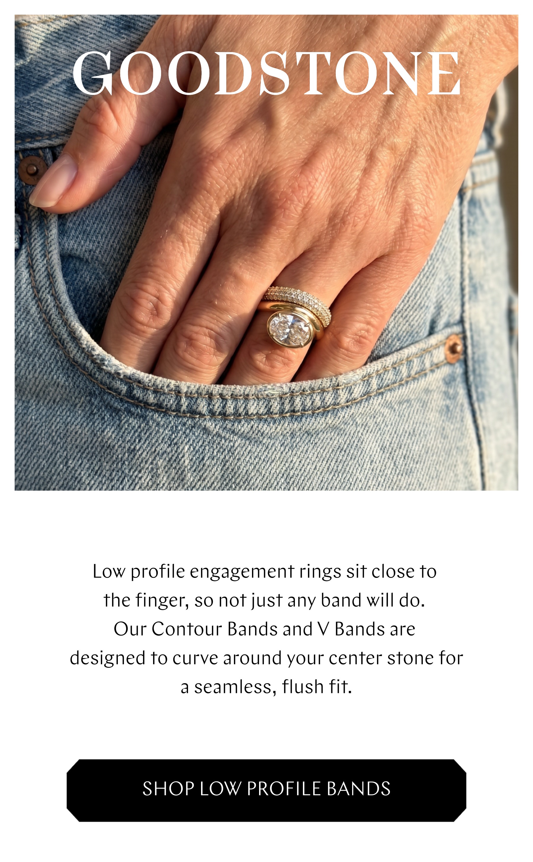 Low Profile Wedding Bands