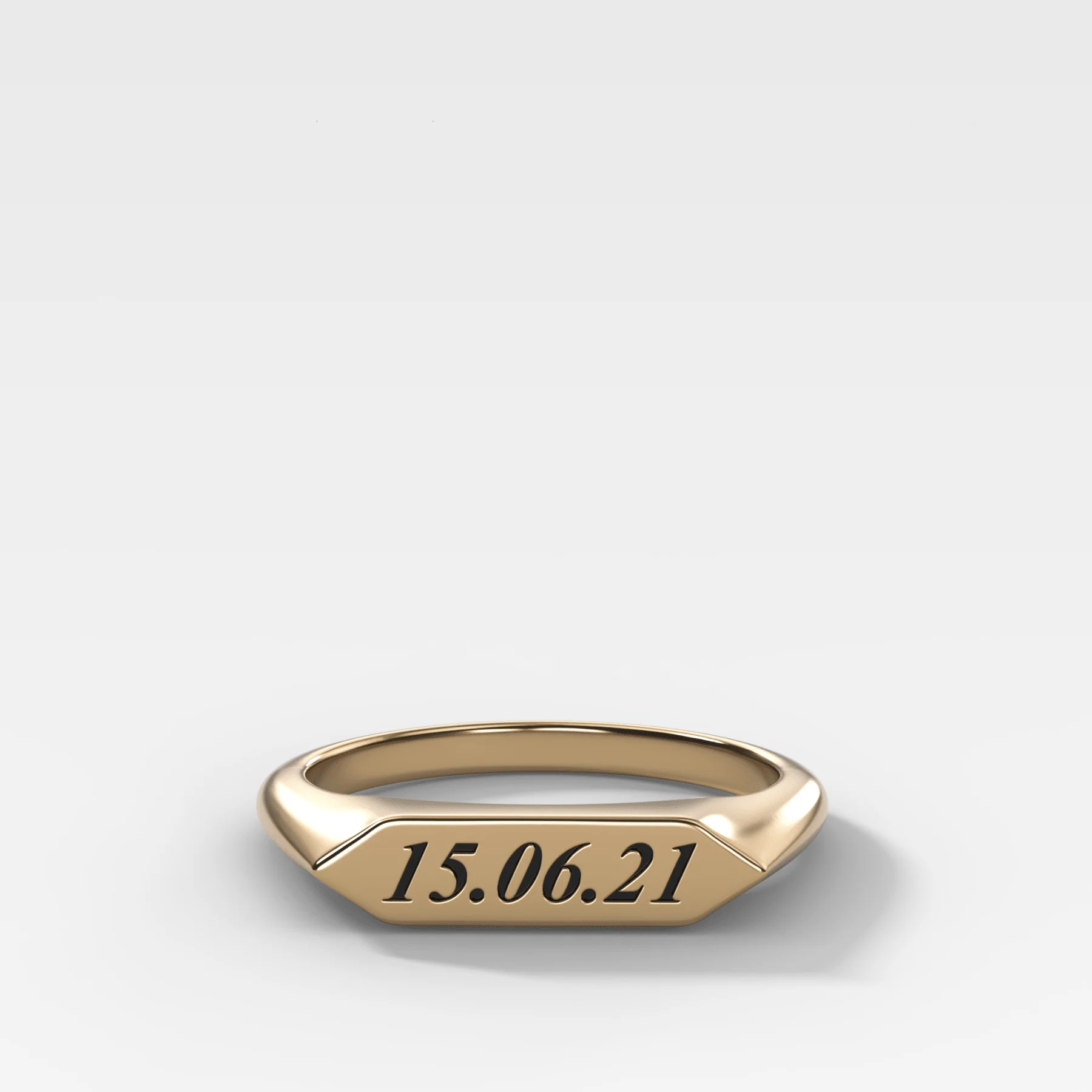 Image of Engravable Signet Ring