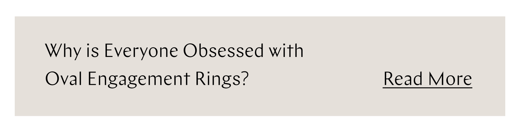 Why is Everyone Obsessed with Oval Rings?