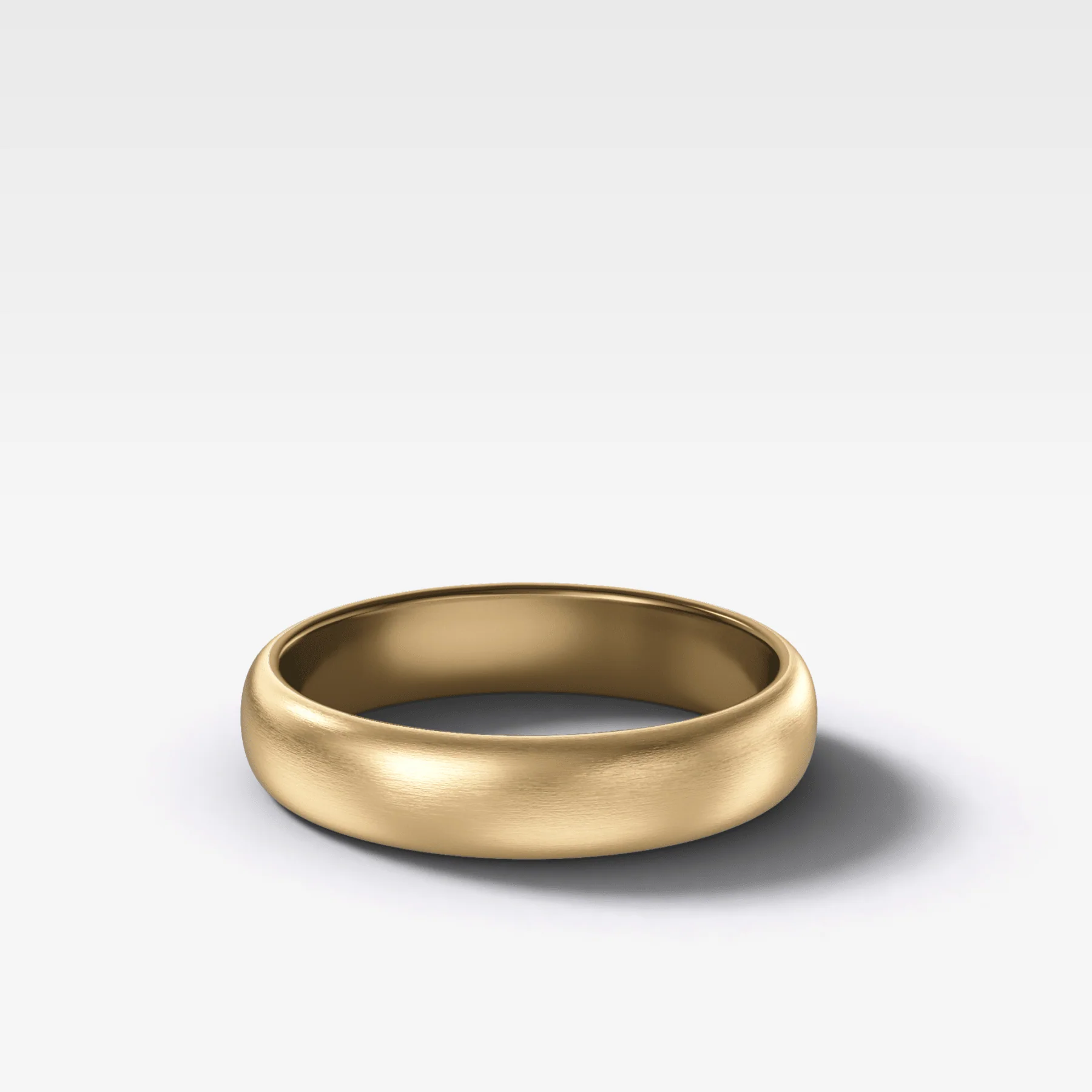 Image of Harper Matte Wedding Band 4mm