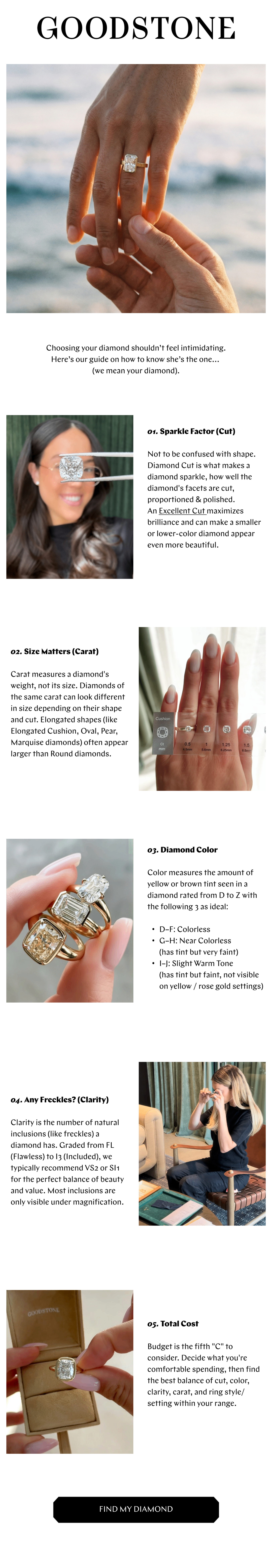Choose the Perfect Diamond