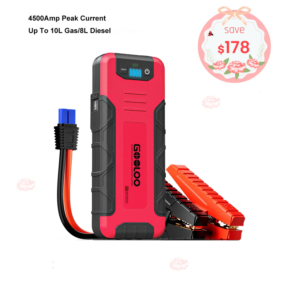GOOLOO GE4500 Jump Starter 4500Amp