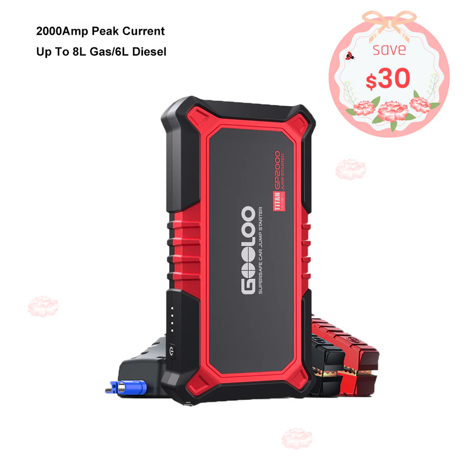 GOOLOO GP2000 Jump Starter 2000Amp