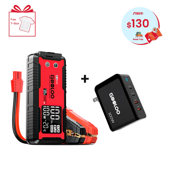 GOOLOO GT4000 with 100W Fast Wall Charger