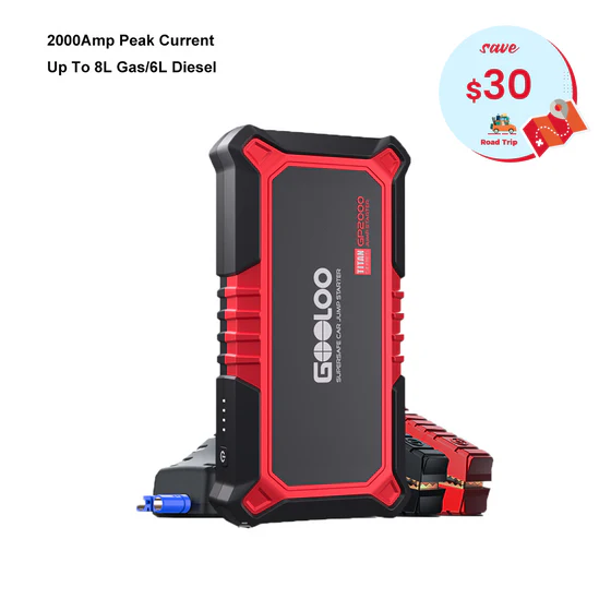 GOOLOO GP2000 Jump Starter 2000Amp