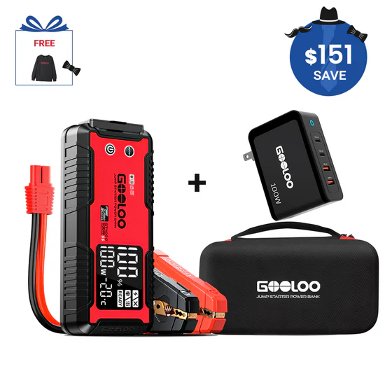 GOOLOO GT4000+100W Fast Charger+EVA Box