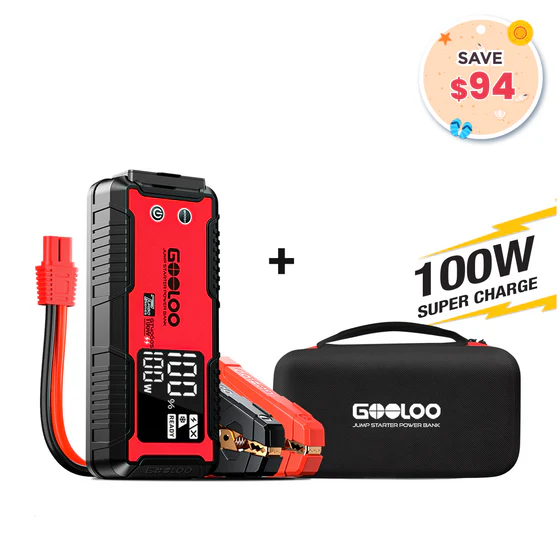 GOOLOO GT4000S Jump Starter with EVA Box