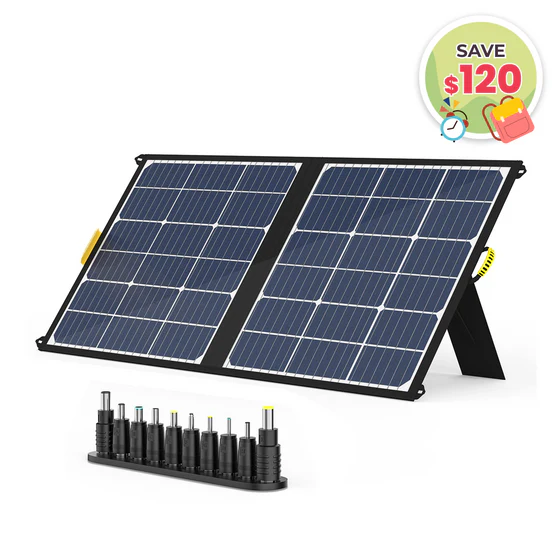 GOOLOO 100W Foldable Solar Panel