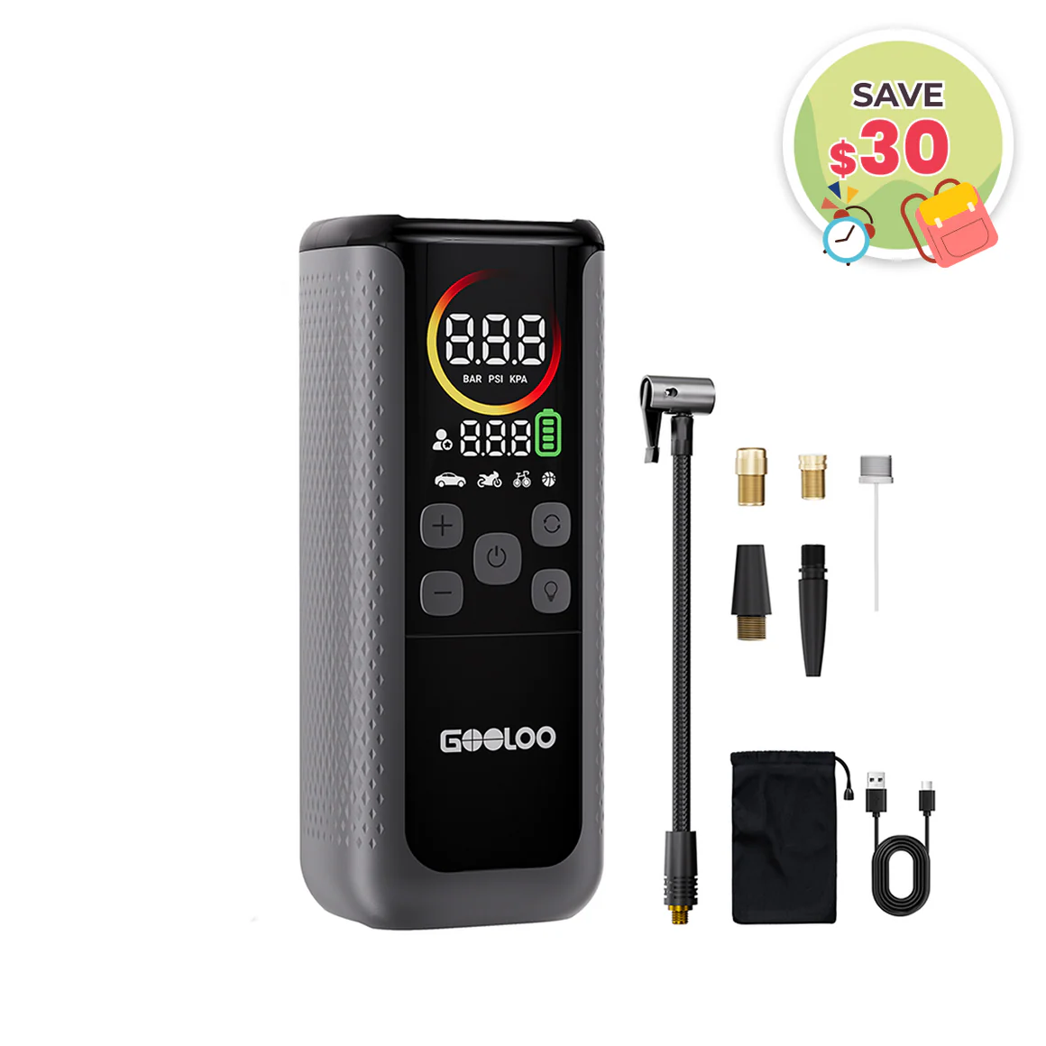 GOOLOO GT160 DUAL Tire Inflator