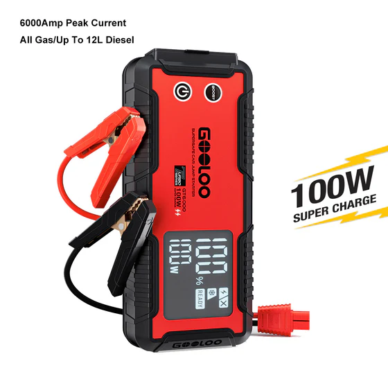 GOOLOO GT6000 Jump Starter 6000Amp 100W