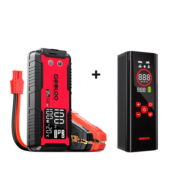 GOOLOO GT3000 Jump Starter with AP150 PRO Tire Inflator