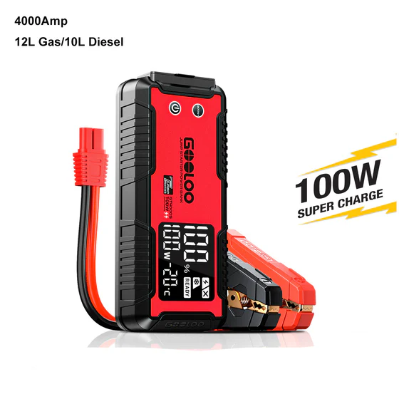 GOOLOO GT4000S Jump Starter 4000A 100W