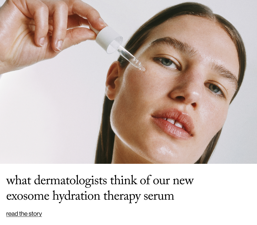 what dermatologists think of our new exosome hydration therapy serum