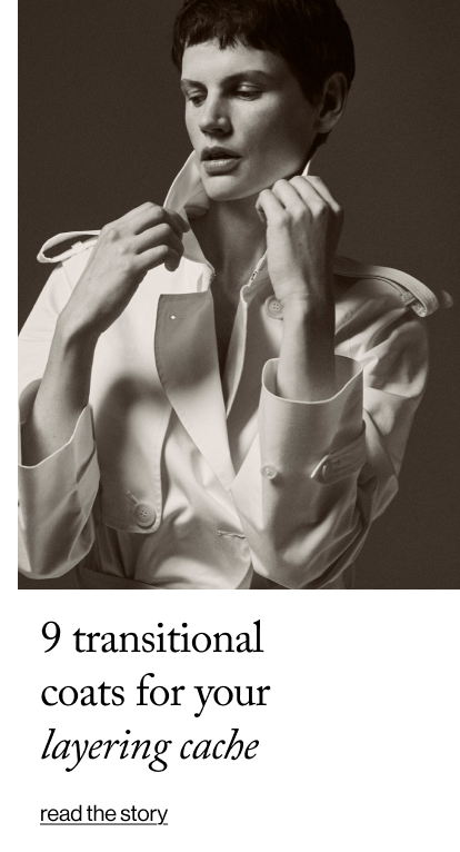 9 transitional coats for your layering cache