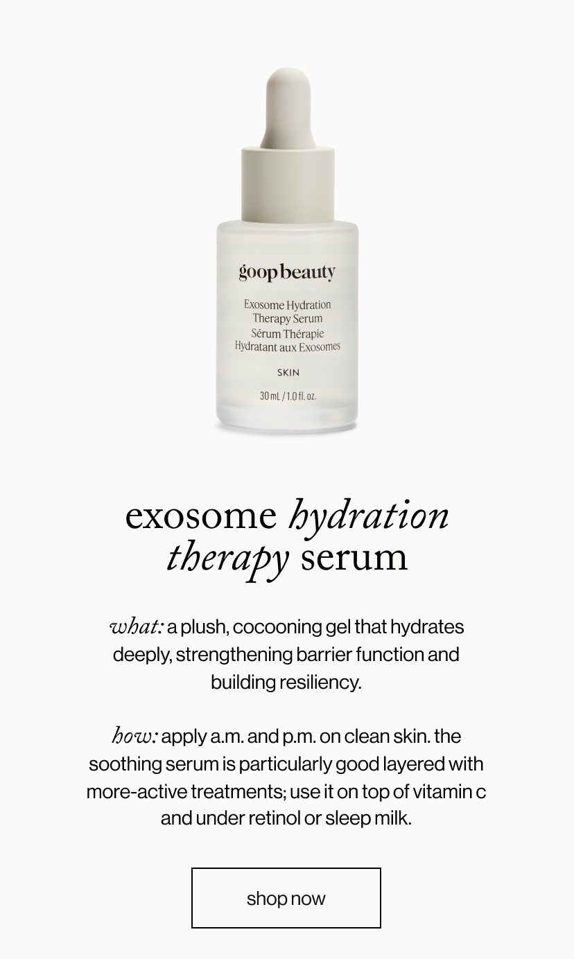 exosome hydration therapy serum 