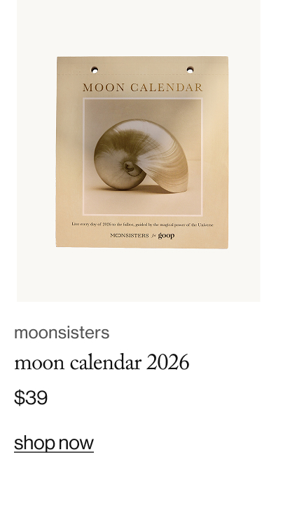 moonsisters moon calendar 2026, $39