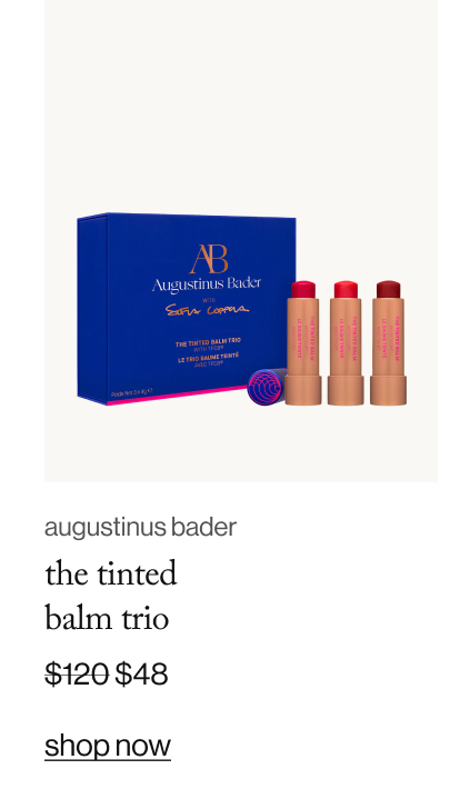 augustinus bader the tinted balm trio, $48