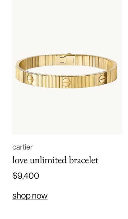 cartier love unlimited bracelet - $9,400