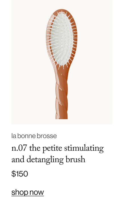 la bonne brosse n.07 the petite stimulating and detangling brush