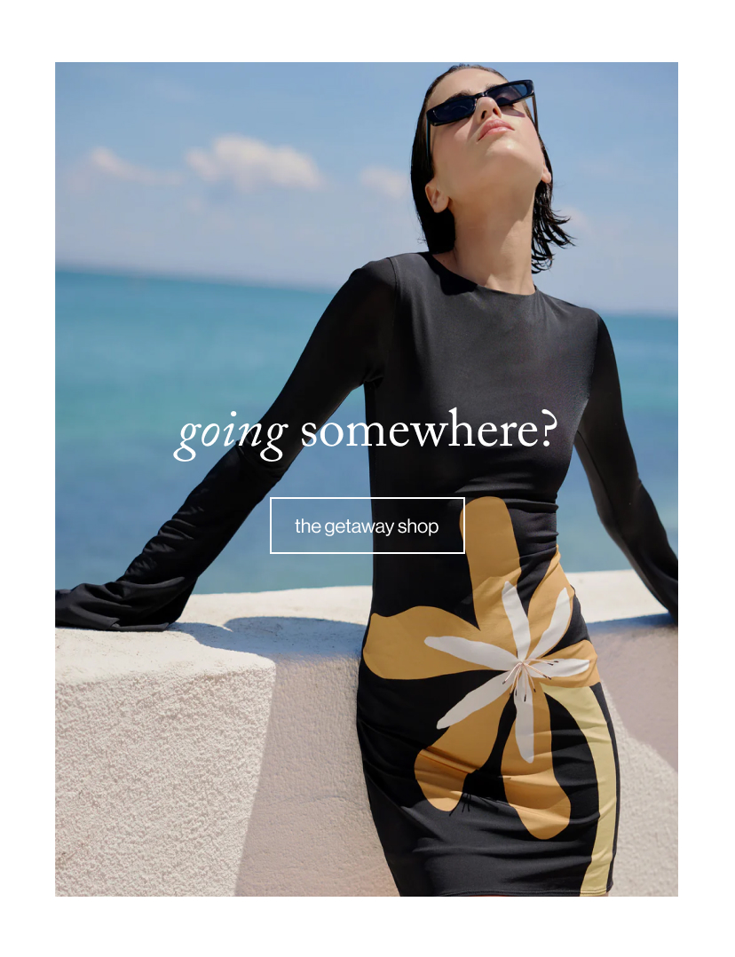 going somewhere?