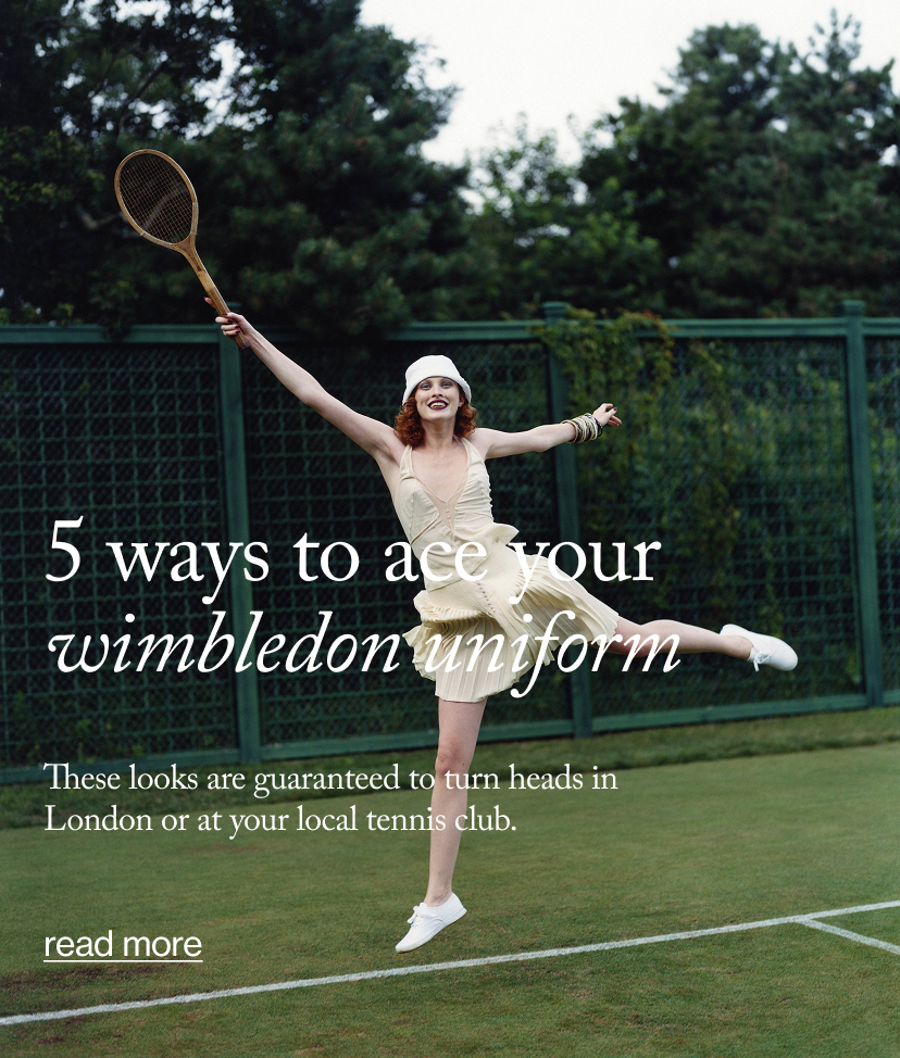 5 Ways to Ace Your Wimbledon Uniform&nbsp;