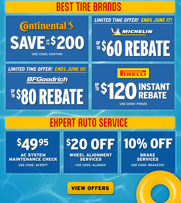 Summer Savings!