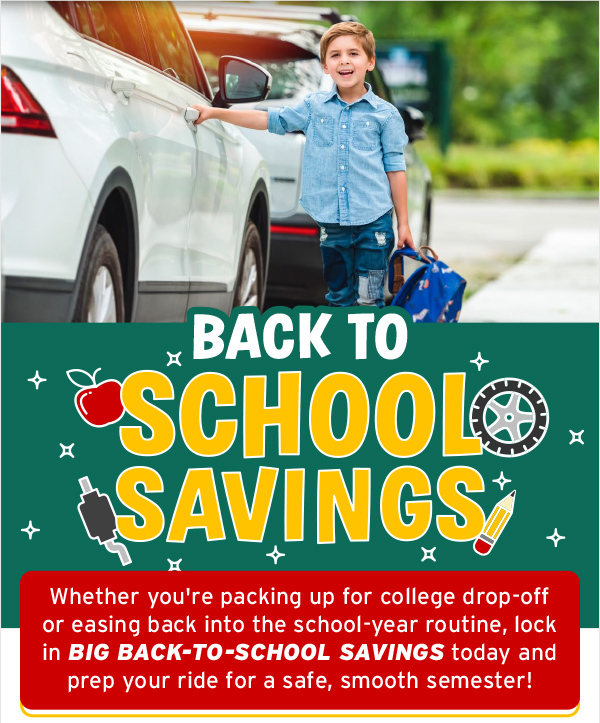 Back To School Savings