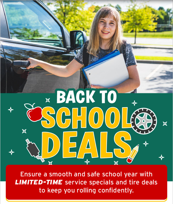 Back to School Savings!