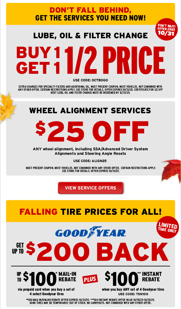 Special Offers